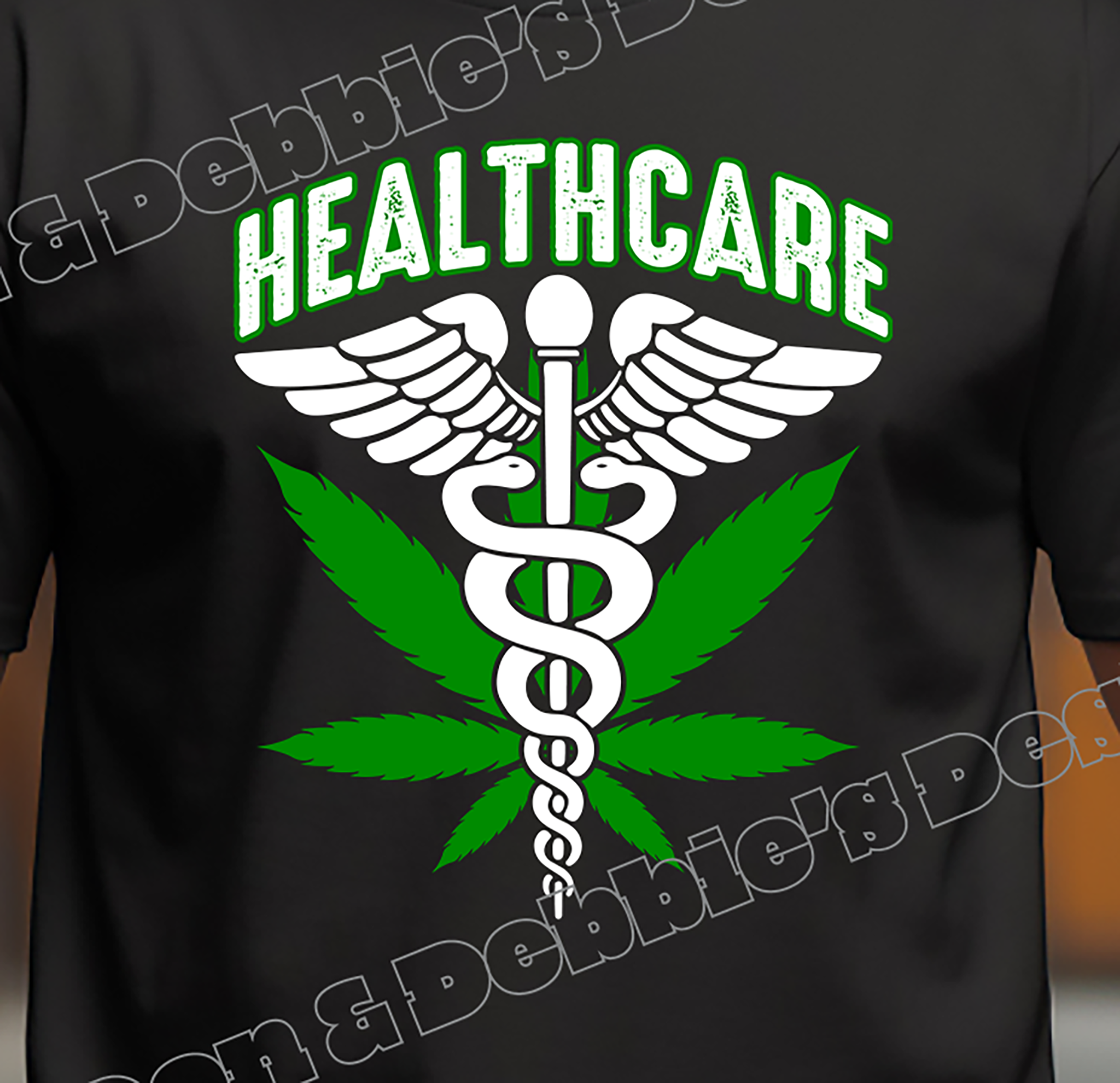 🌿 Healthcare Marijuana Symbol T-Shirt🌿