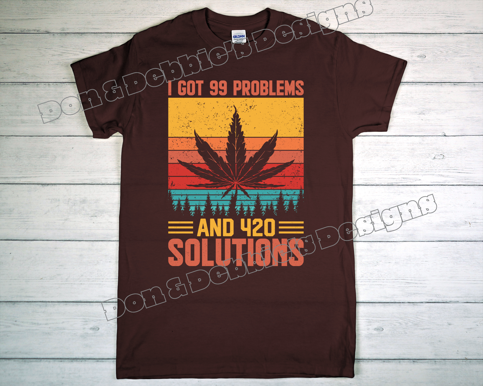 🌿 I Got 99 Problems & 420 Solutions Tee 🌿