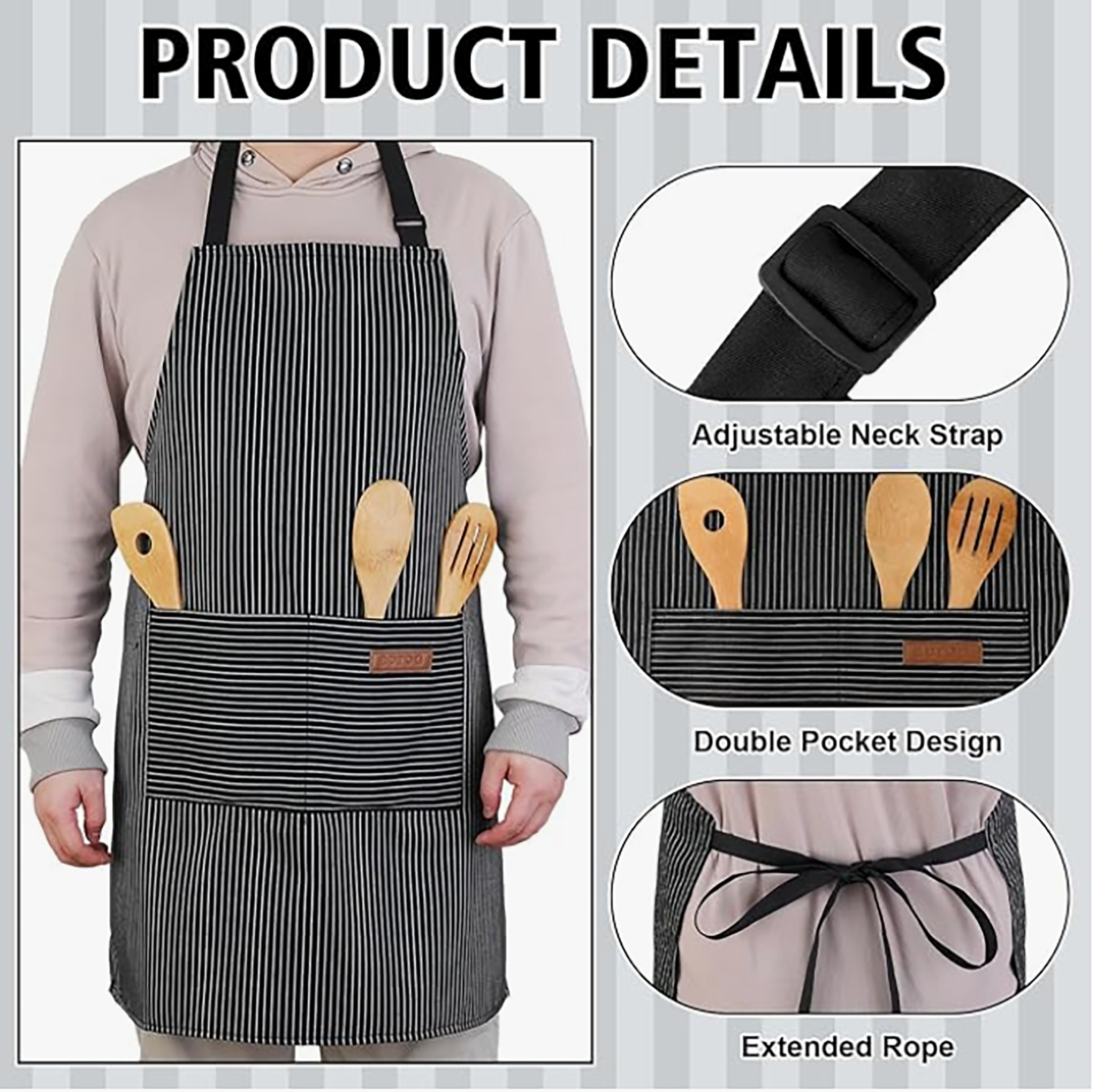 🍪 "Kiss the Cook" Gnome Apron