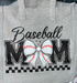 Baseball Mom Tote Bag