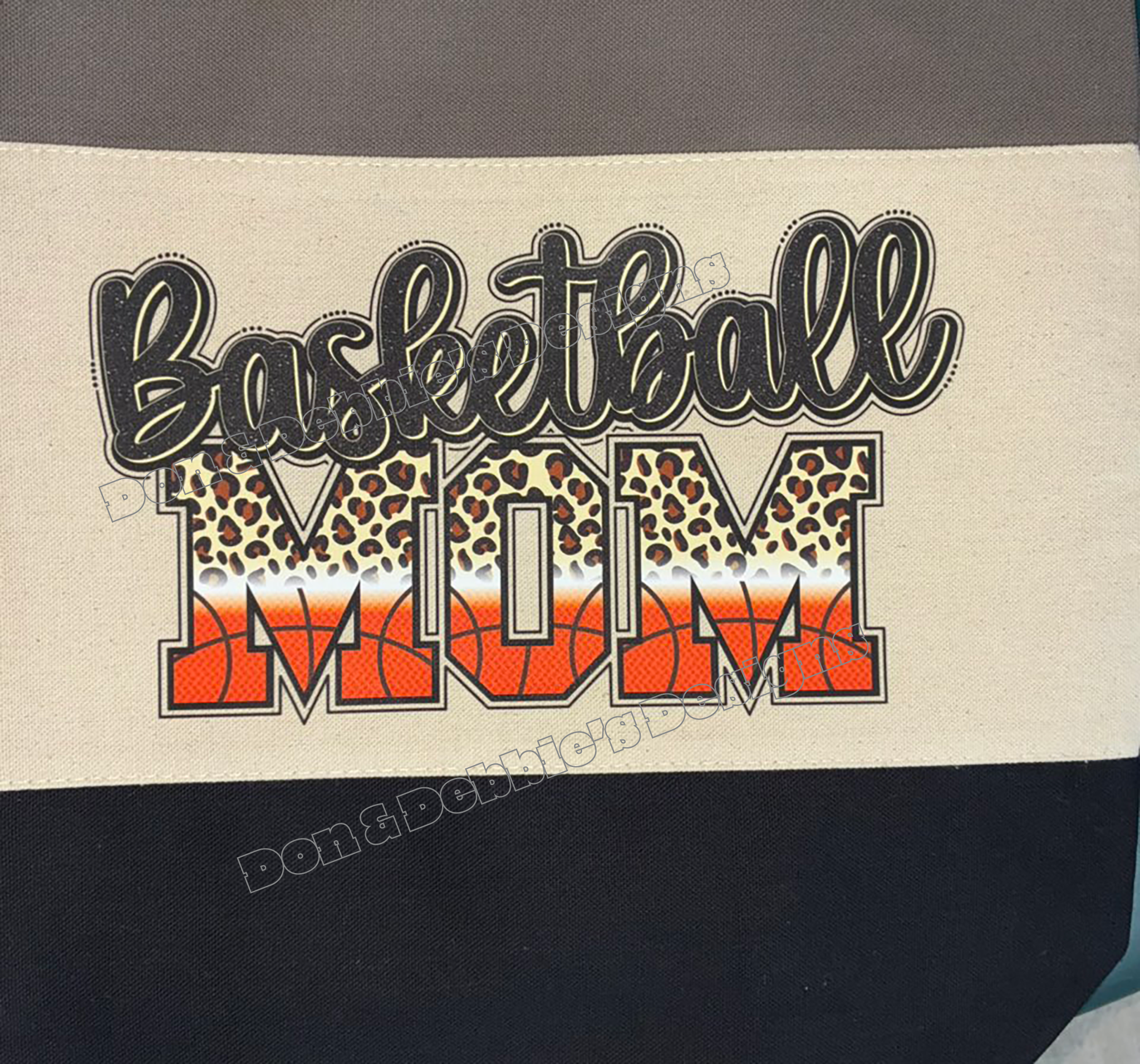🏀 Basketball Mom Tote Bag