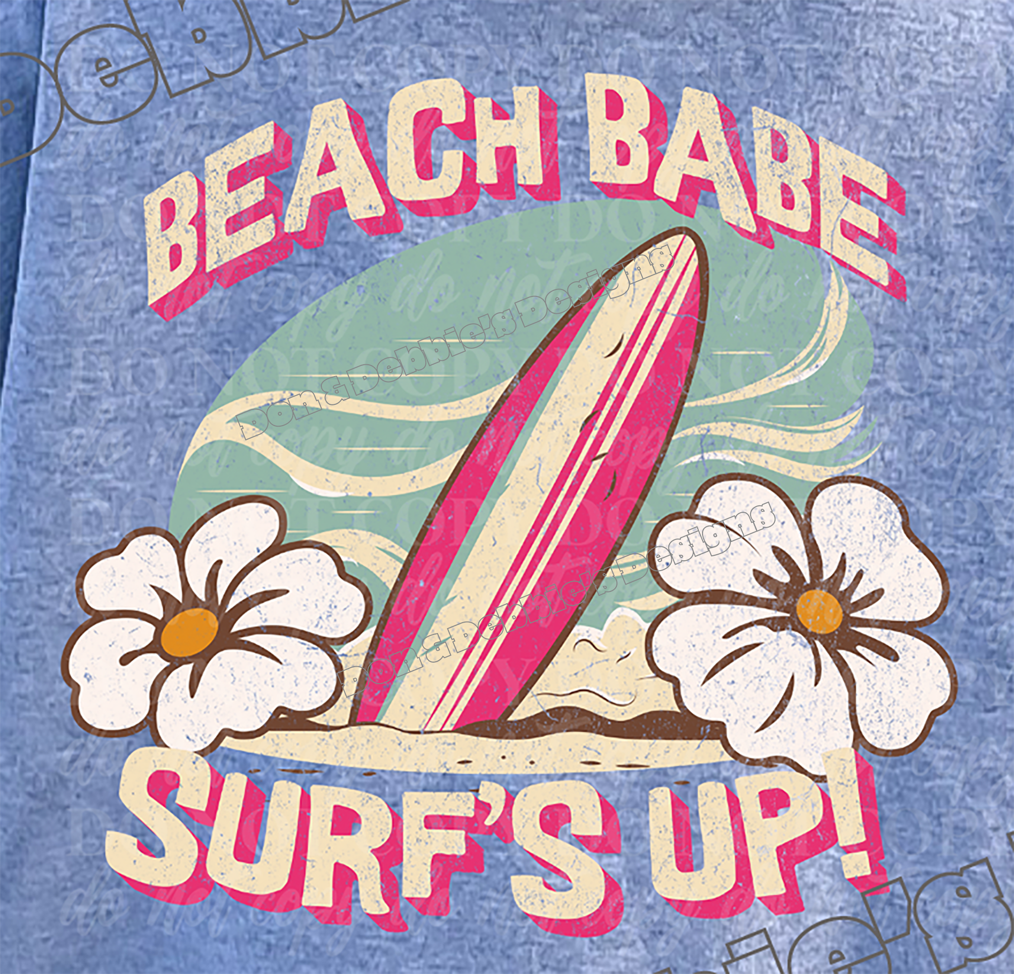 🌊 Beach Babe Surf’s Up Tee 🏄‍♀️