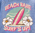 🌊 Beach Babe Surf’s Up Tee 🏄‍♀️