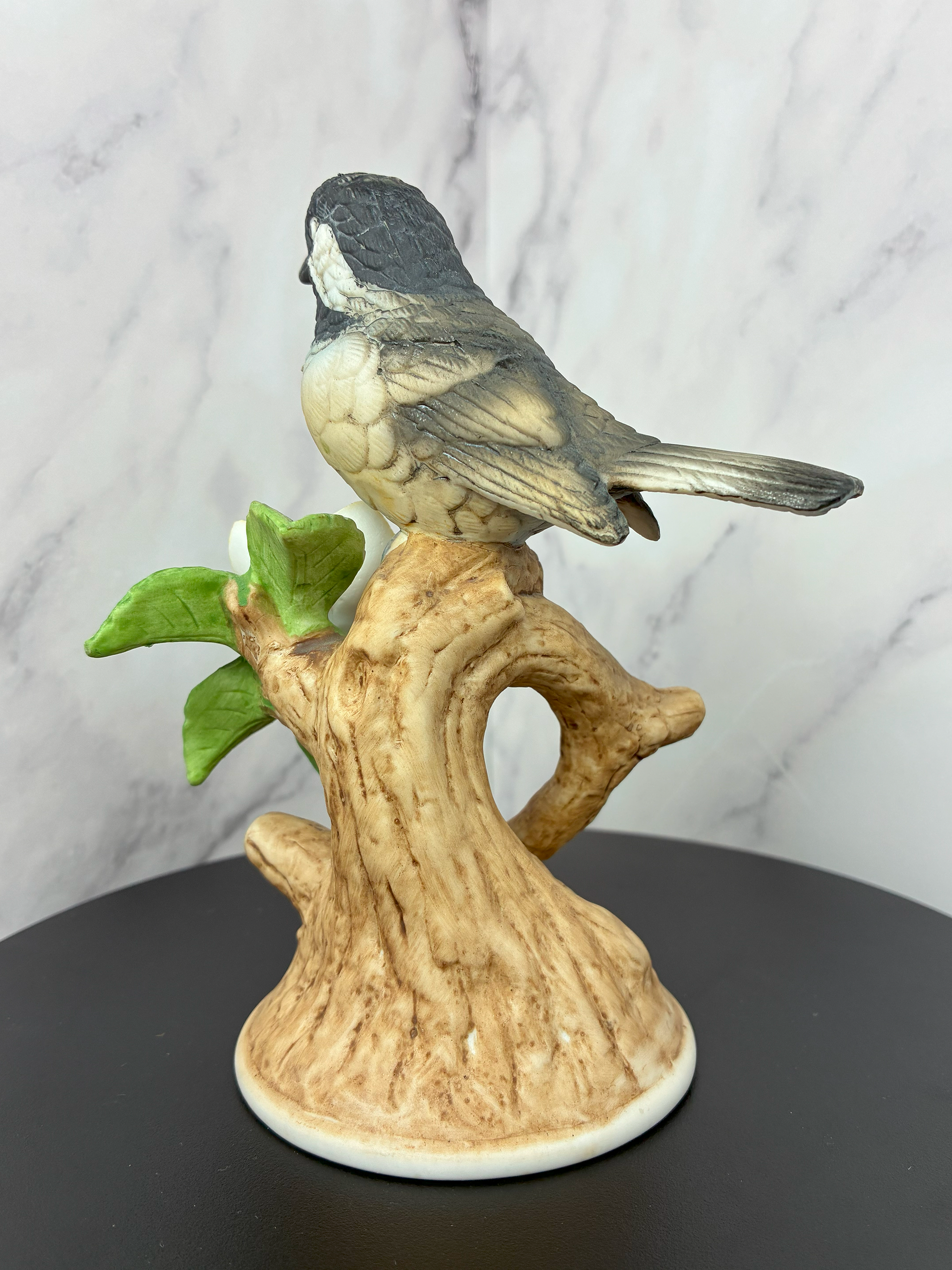 🐦 Vintage Andrea by Sadek "Black-Capped Chickadee" Figurine (c. 1980s) 🌼