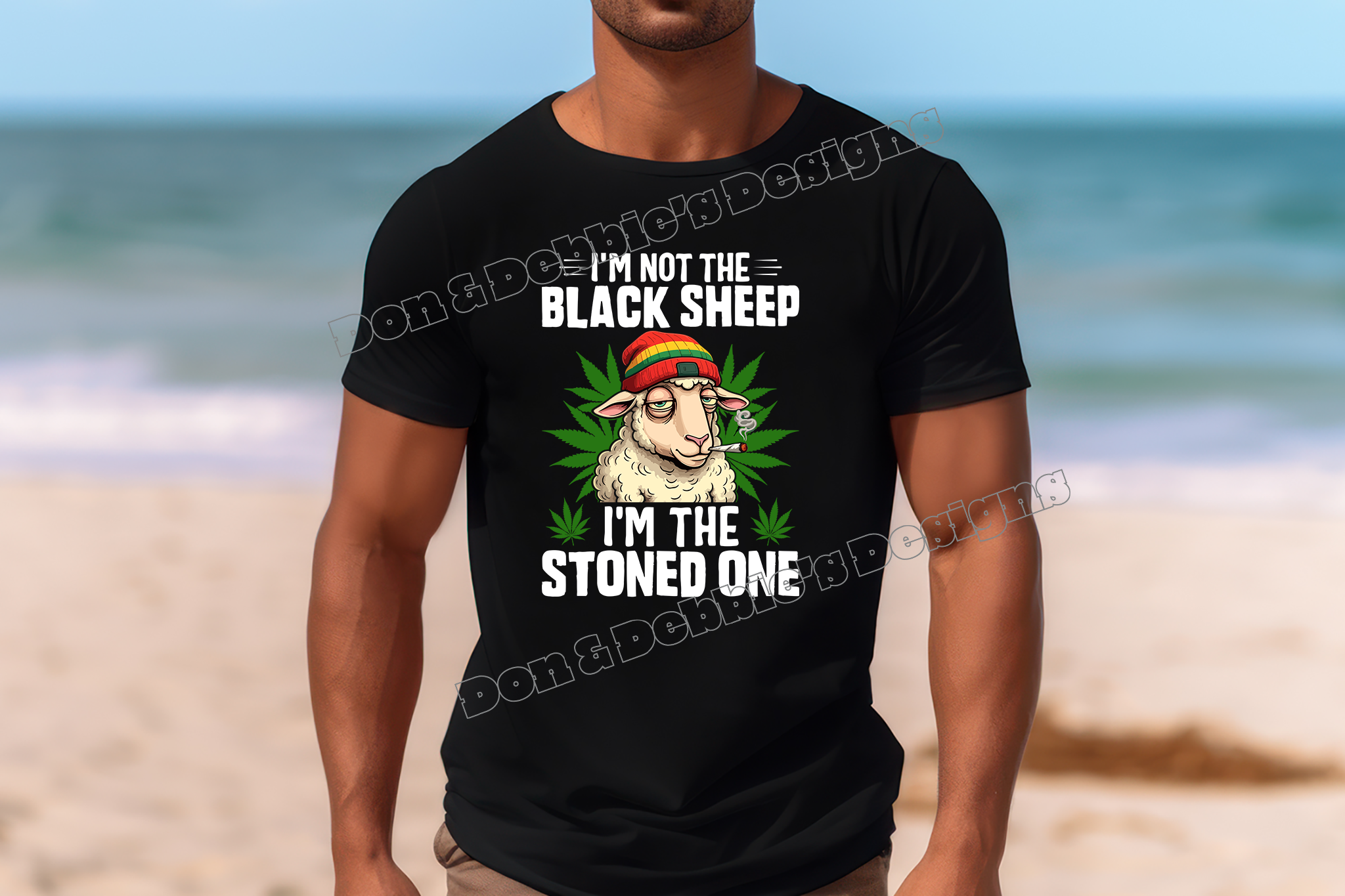 🐑 I'm Not the Black Sheep | I'm the Stoned One Tee 🐑