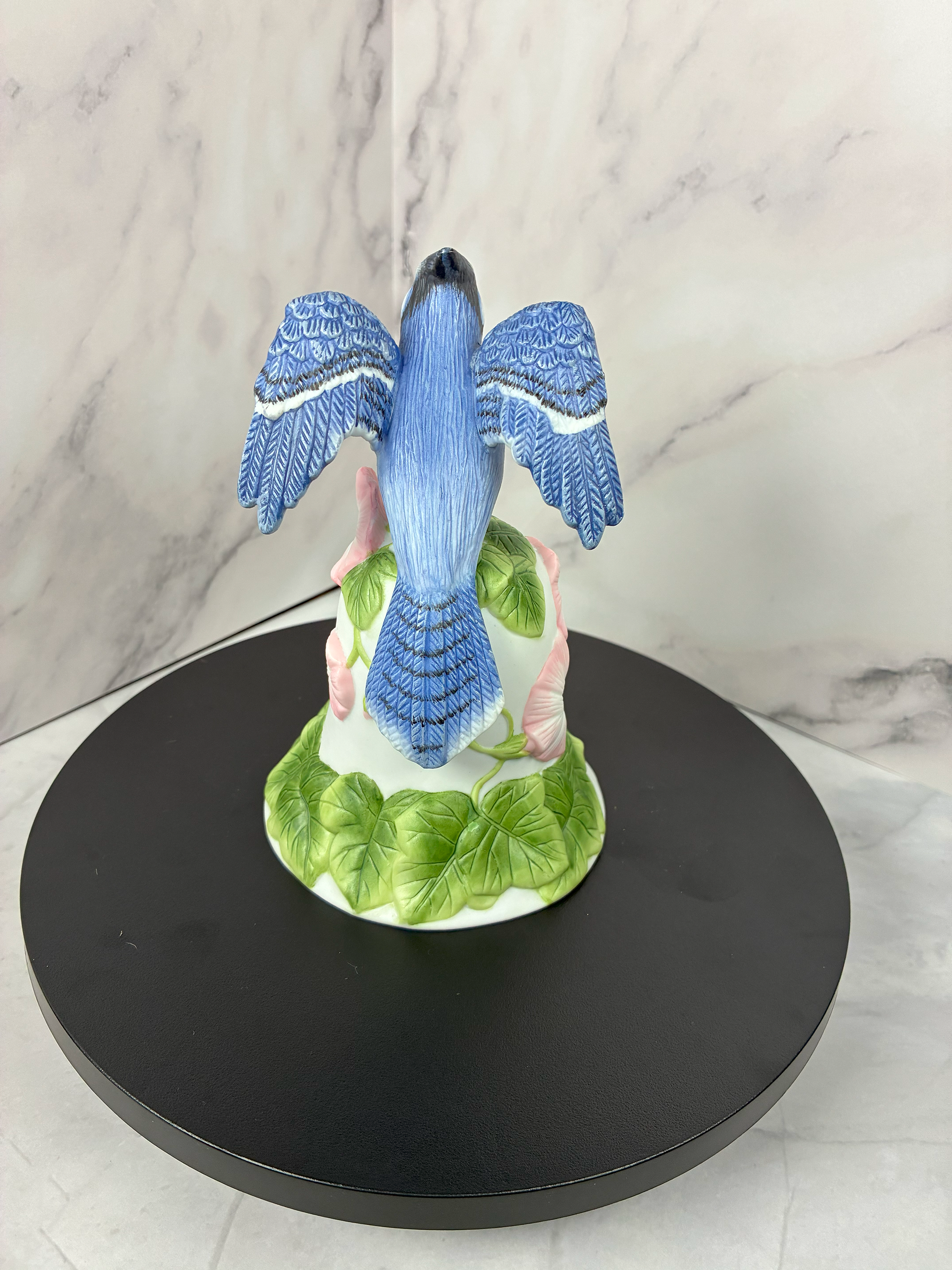 🔔 Vintage Blue Jay Porcelain Bell by Avon Collectibles (c. 1980s) 🐦