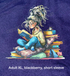 📖 Cozy Book Girl Tee – Unisex Gildan in Blackberry (XL) 💜🐭