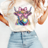 🐮 Bubble Gum Highland Cow Tee 🐮