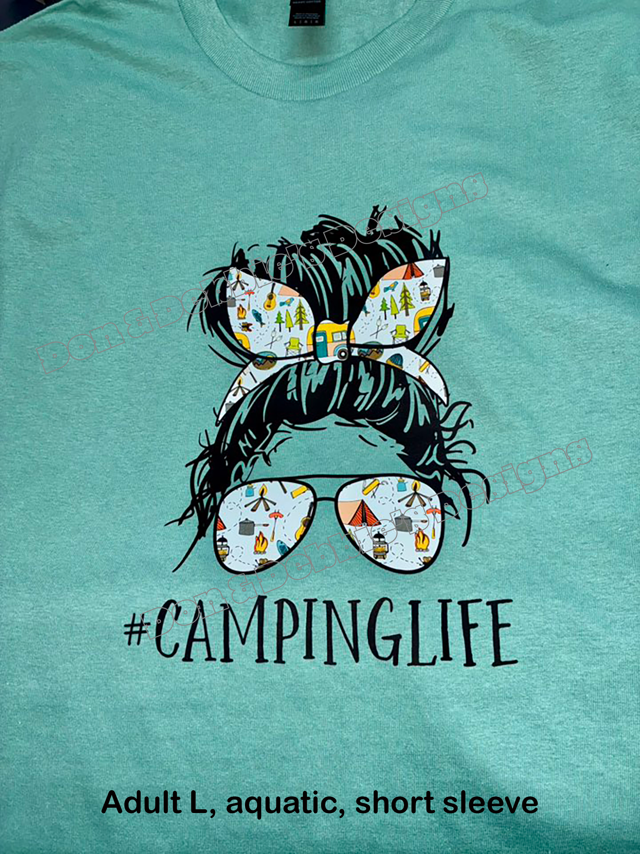 🌲 #CampingLife Tee 🔥⛺ – Adventure-Ready Style!