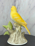 🐦 Vintage J. Byron Yellow Canary Figurine (c. 1980s) 🌸