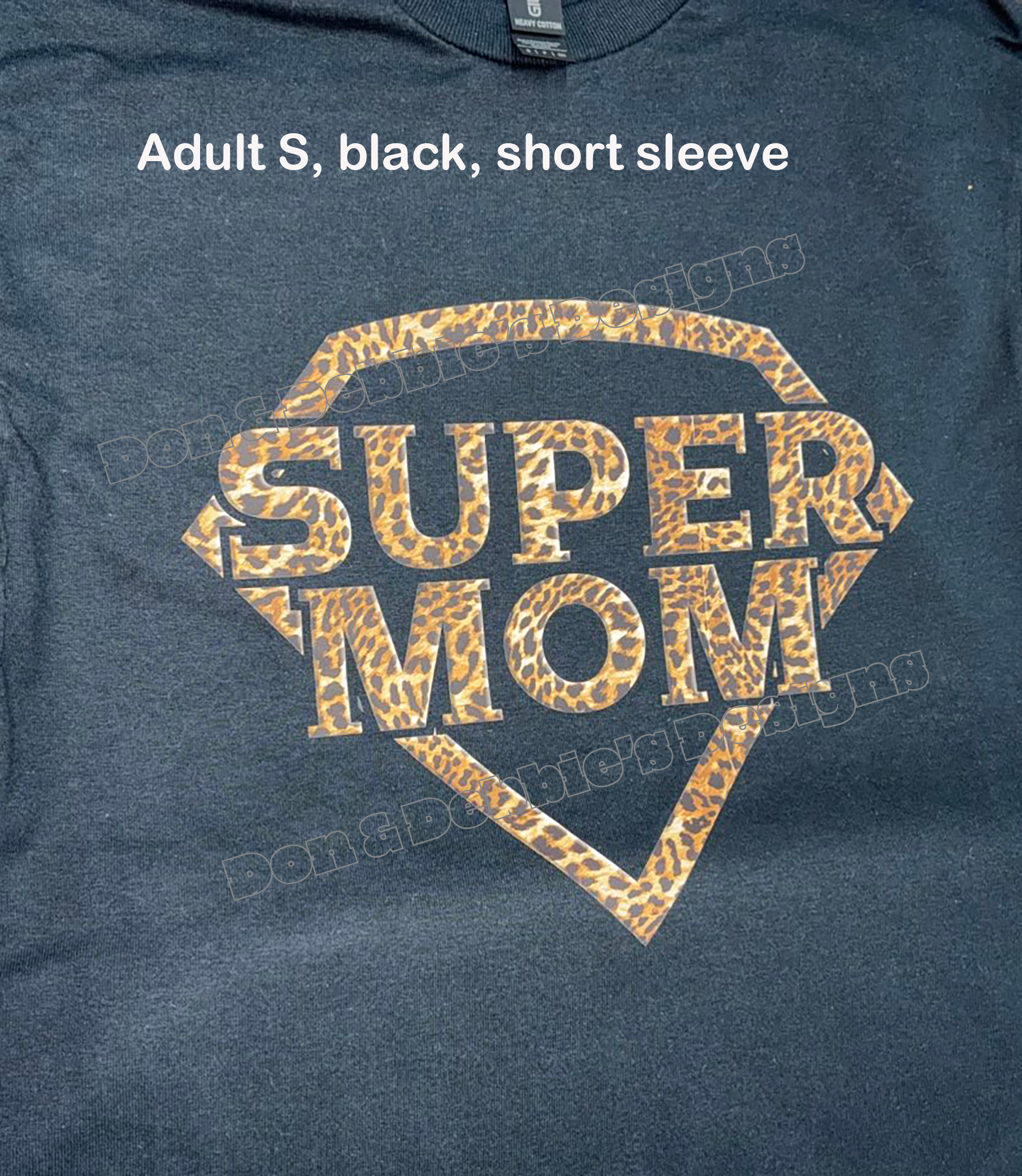 💪 Super Mom Tee – Unisex Gildan in Black (S) 💥🖤