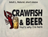 🦞 Crawfish & Beer – That’s Why I’m Here Tee – Unisex Gildan in Natural (L) 🍺🔥