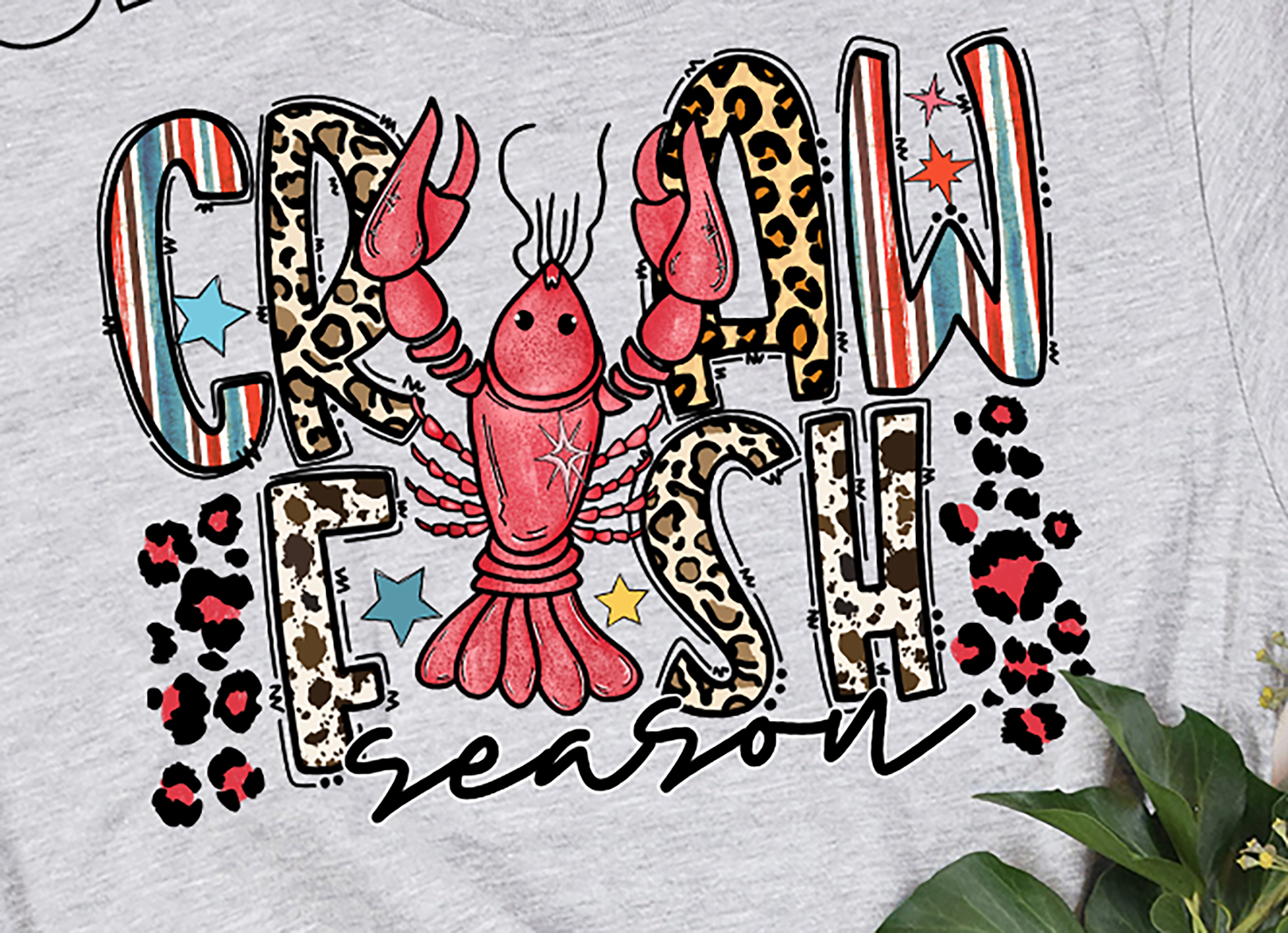 🦞✨ Crawfish Season Tshirt