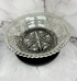 ✨ Vintage Crystal "Stars & Bars" Serving Bowl – Early 1970s ✨