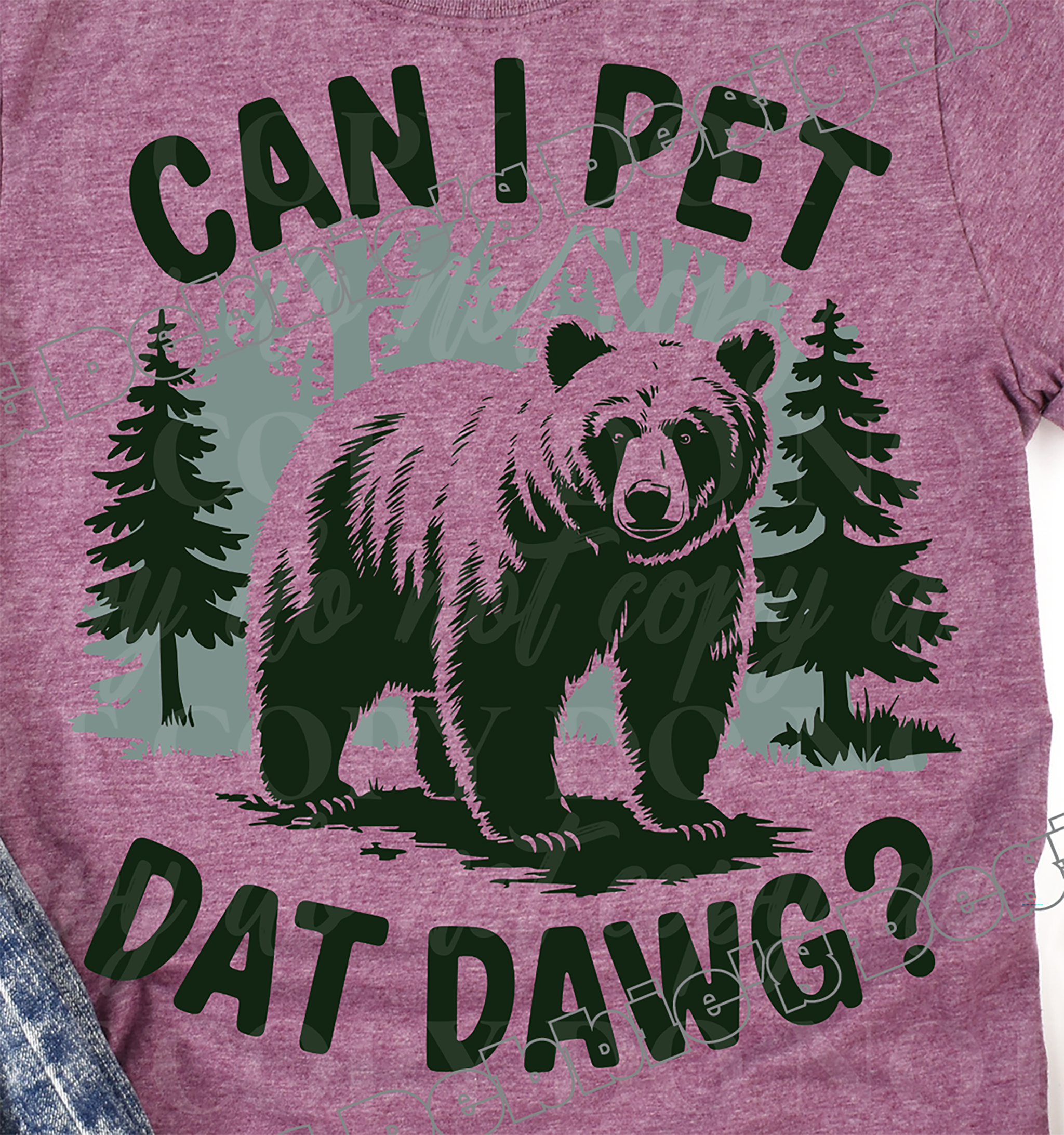 🐻 Can I Pet Dat Dawg? Tshirt
