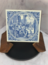 Set of 8 Vintage 1970s-1980s Delft Blue Jan Luyken Ceramic Tiles – Historical Trades Series