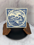 Set of 8 Vintage 1970s-1980s Delft Blue Jan Luyken Ceramic Tiles – Historical Trades Series