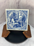 Set of 8 Vintage 1970s-1980s Delft Blue Jan Luyken Ceramic Tiles – Historical Trades Series
