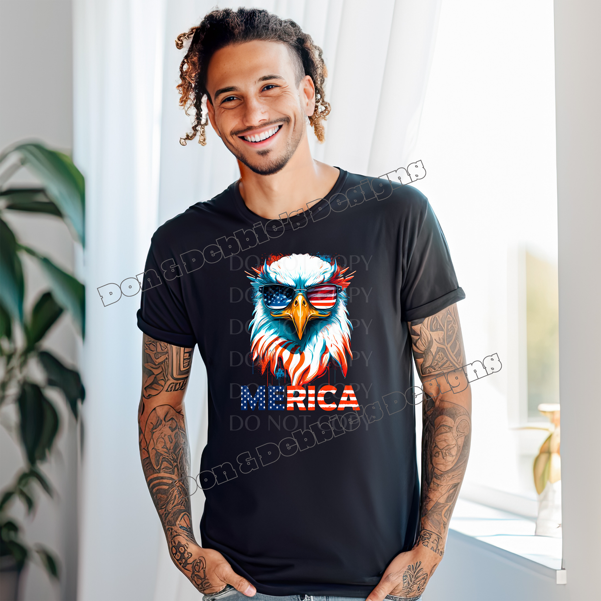 🦅 ‘Merica Bald Eagle T-Shirt