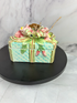 🎁 Vintage Fitz and Floyd Essentials Floral Gift Box Trinket Dish 🎁