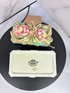 🎁 Vintage Fitz and Floyd Essentials Floral Gift Box Trinket Dish 🎁