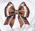 🏈🎀 Football Bow Graphic Tee🎀🏈