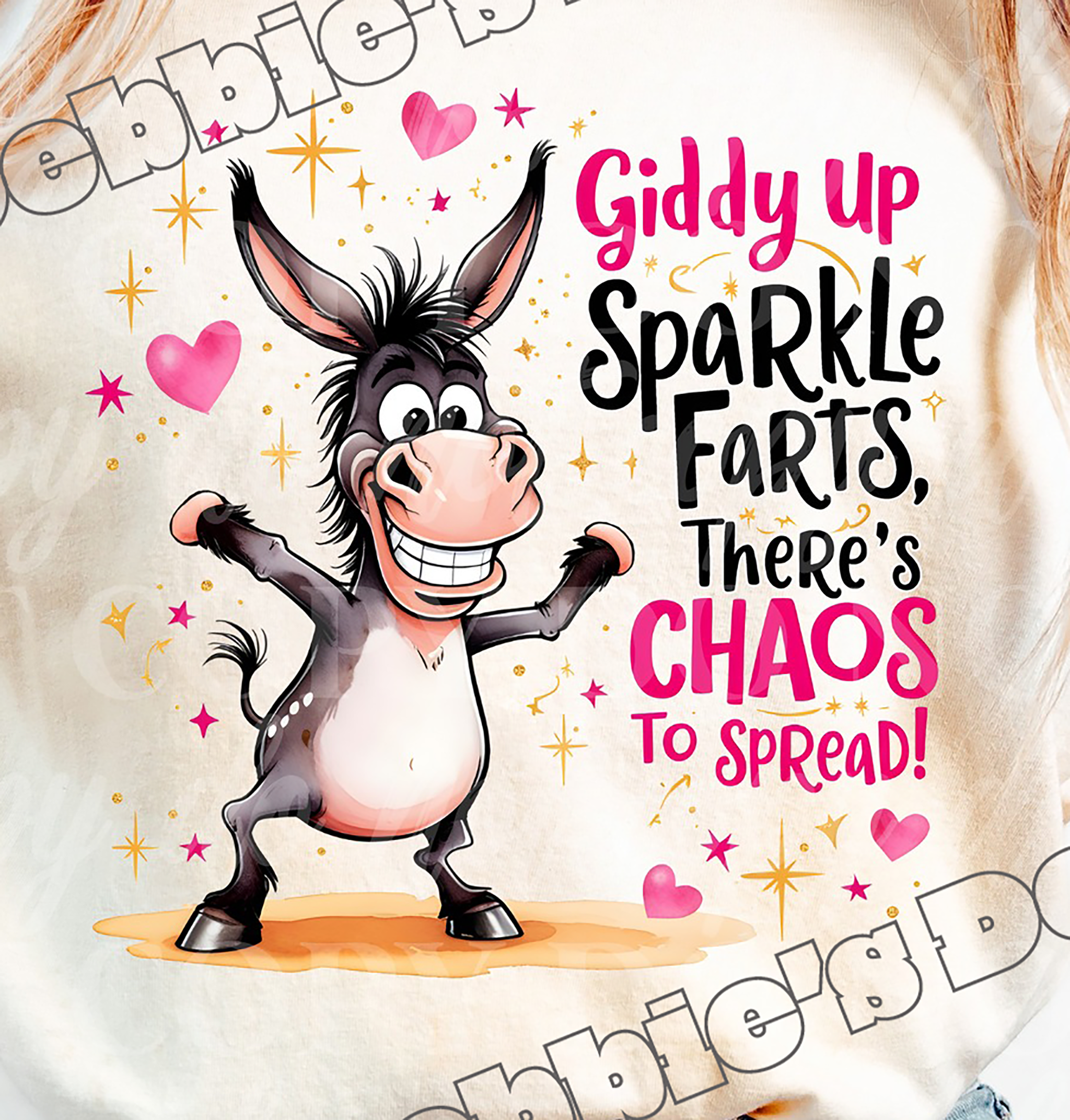 🦄 Giddy Up Sparkle Farts Tee💨✨