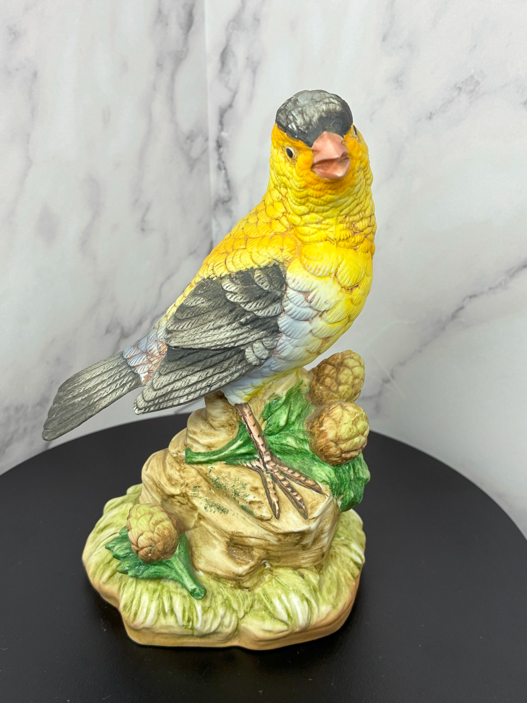 Vintage Lefton China "Goldfinch" Figurine – Hand Painted, Made in Japan, 1950s