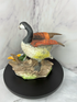 🪿 Vintage Royal Crown Canada Goose & Frog Figurine (1970s) 🐸🌿