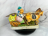 🐎 Vintage Horse-Drawn Carriage Figurine – Hand-Painted Ceramic (Mid-Century) 🐎
