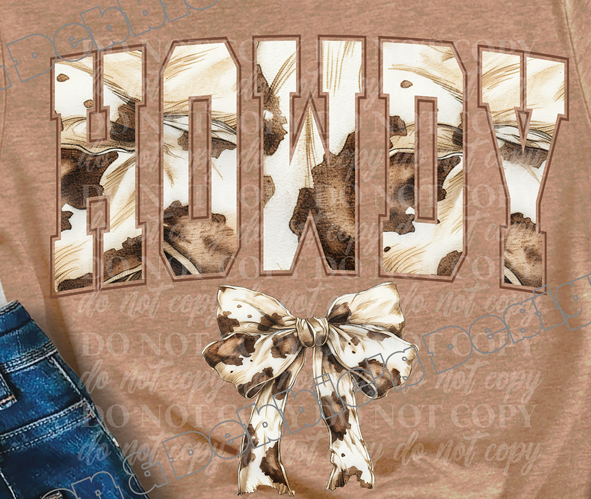 🤎 Howdy Western Bow Tee 🤎