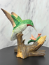Vintage Lefton "Hummingbird" Figurine – Hand Painted Ceramic, Made in Japan, 1960s