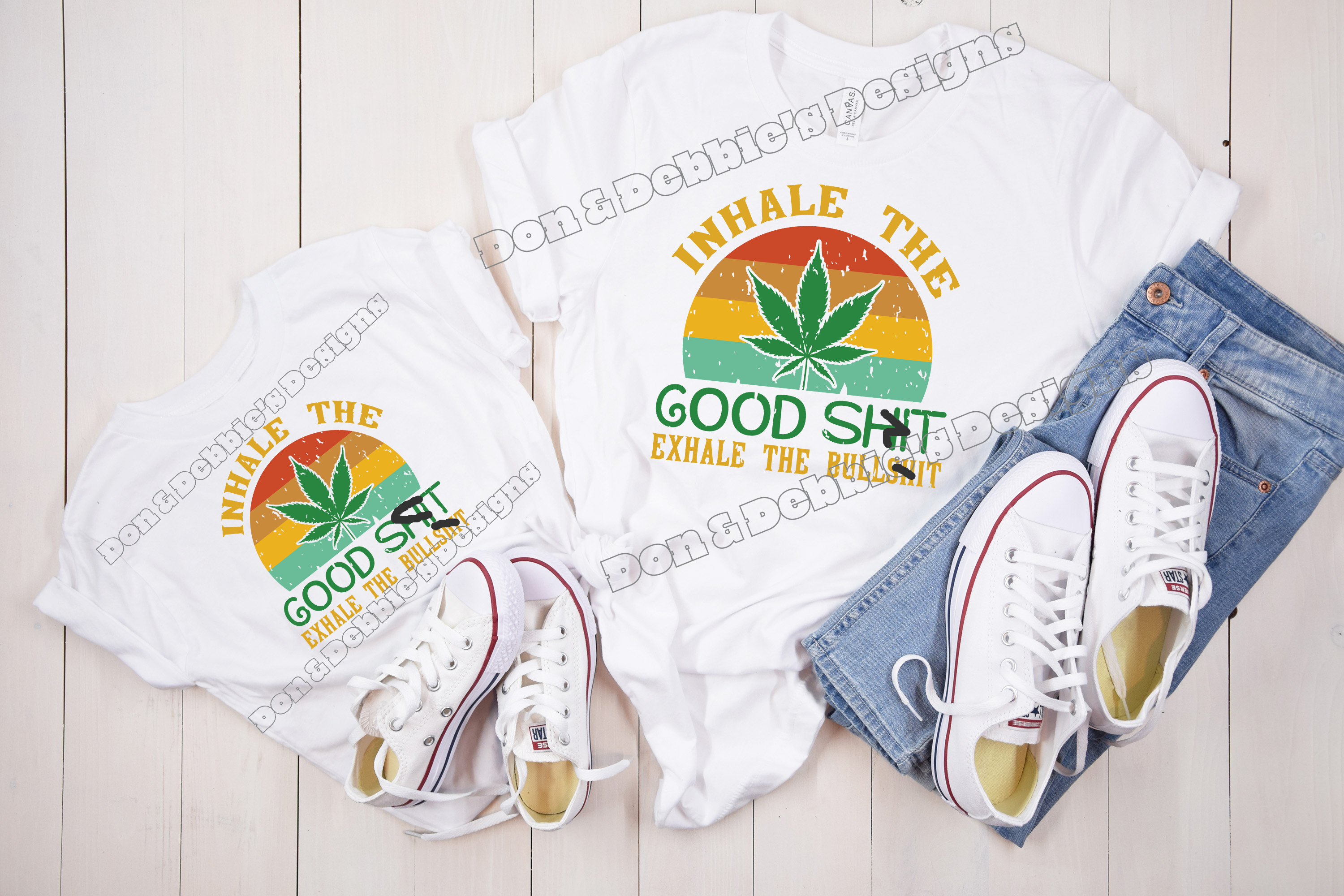 🌿 Inhale the Good Sht | Exhale the Bullsht Tee 🌿