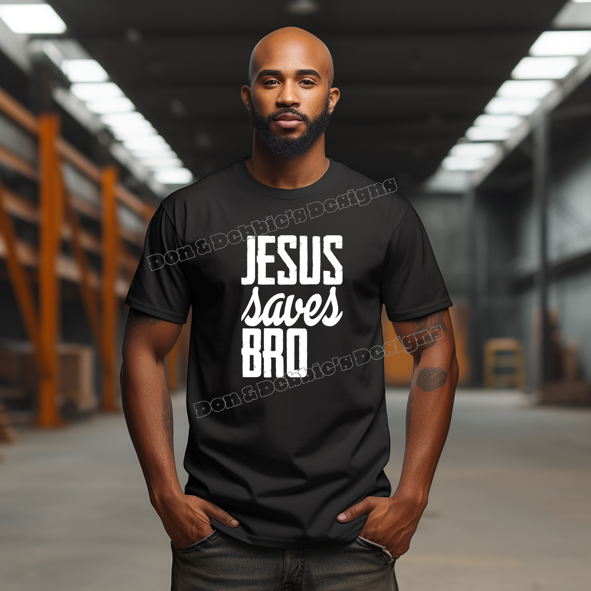 ✝️ Jesus Saves Bro Tee ✝️