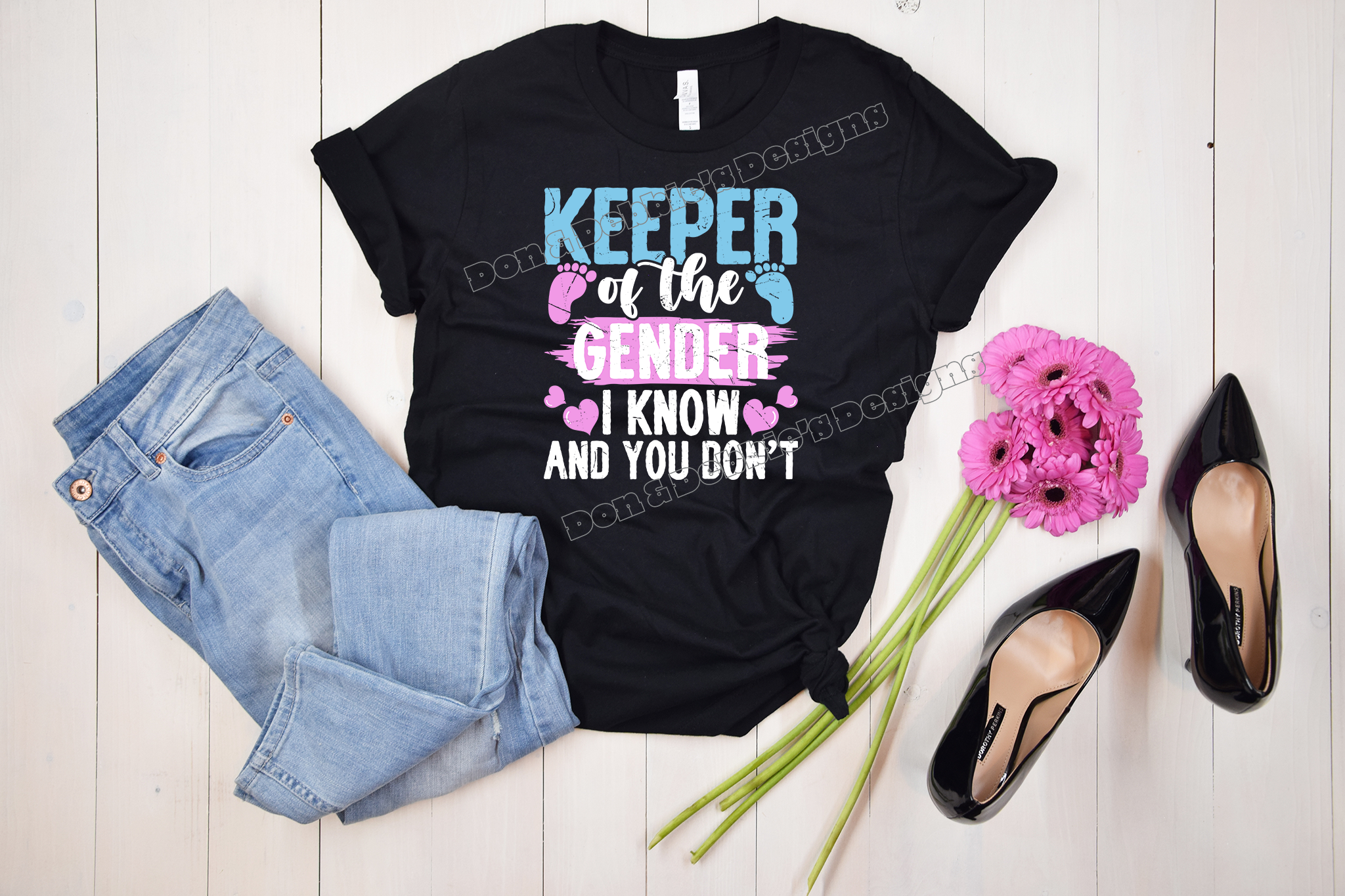 🎀 Keeper of the Gender: I Know and You Don’t Tee 🎀