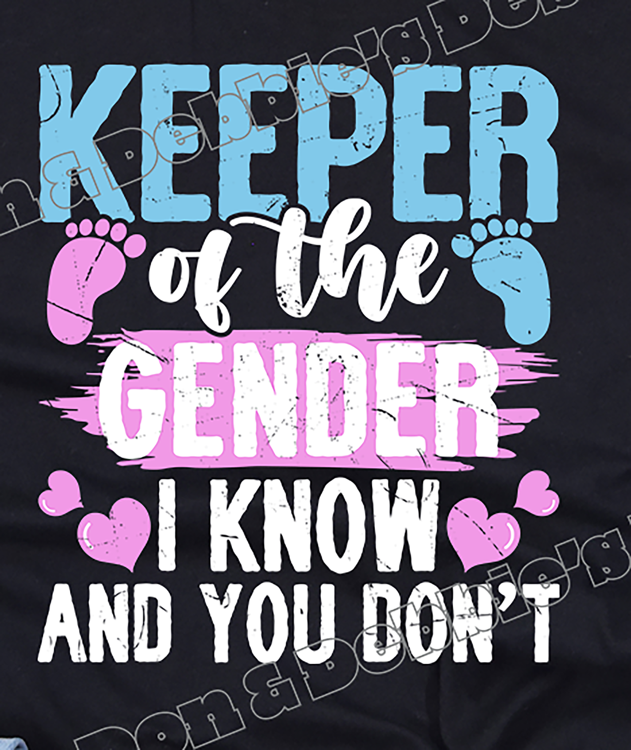 🎀 Keeper of the Gender: I Know and You Don’t Tee 🎀