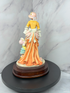 👩‍👧 Vintage Da Vinci Collection Mother & Daughter Figurine with Teddy Bear (c. 1980s) 🧸