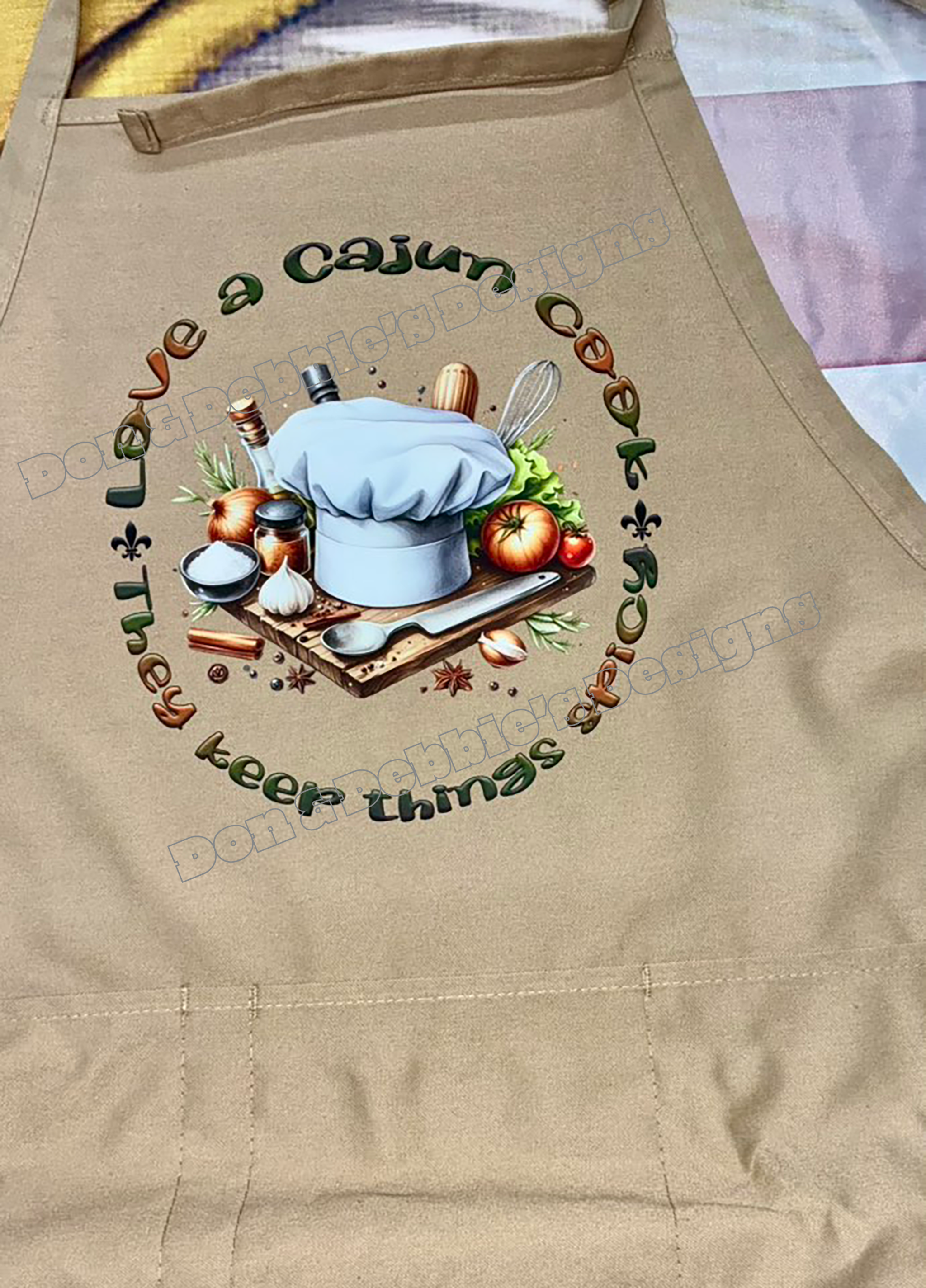 🌶️ “Love a Cajun Cook” Apron