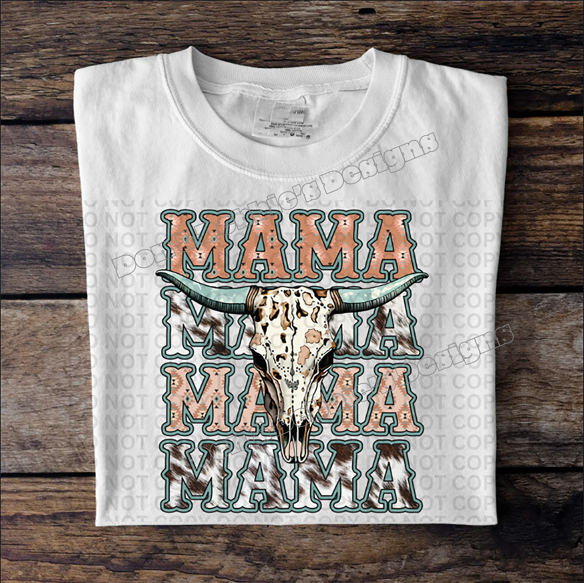 🐮 Western Mama Cow Skull Tee 🐮