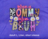 🌼 MAMA MOMMY MOM BRUH Tee – Unisex Short Sleeve (Lilac, L) 💜
