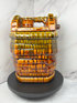 Vintage McCoy "Wish I Had a Cookie" Jar – Brown Drip Glaze Ceramic, 1960s