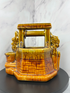Vintage McCoy "Wishing Well" Planter – Brown Drip Glaze Ceramic, 1950s