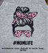 💖 #MomLife Pink Cheetah Tank Top – Women's Fit, Size Small (Gray) 🐆
