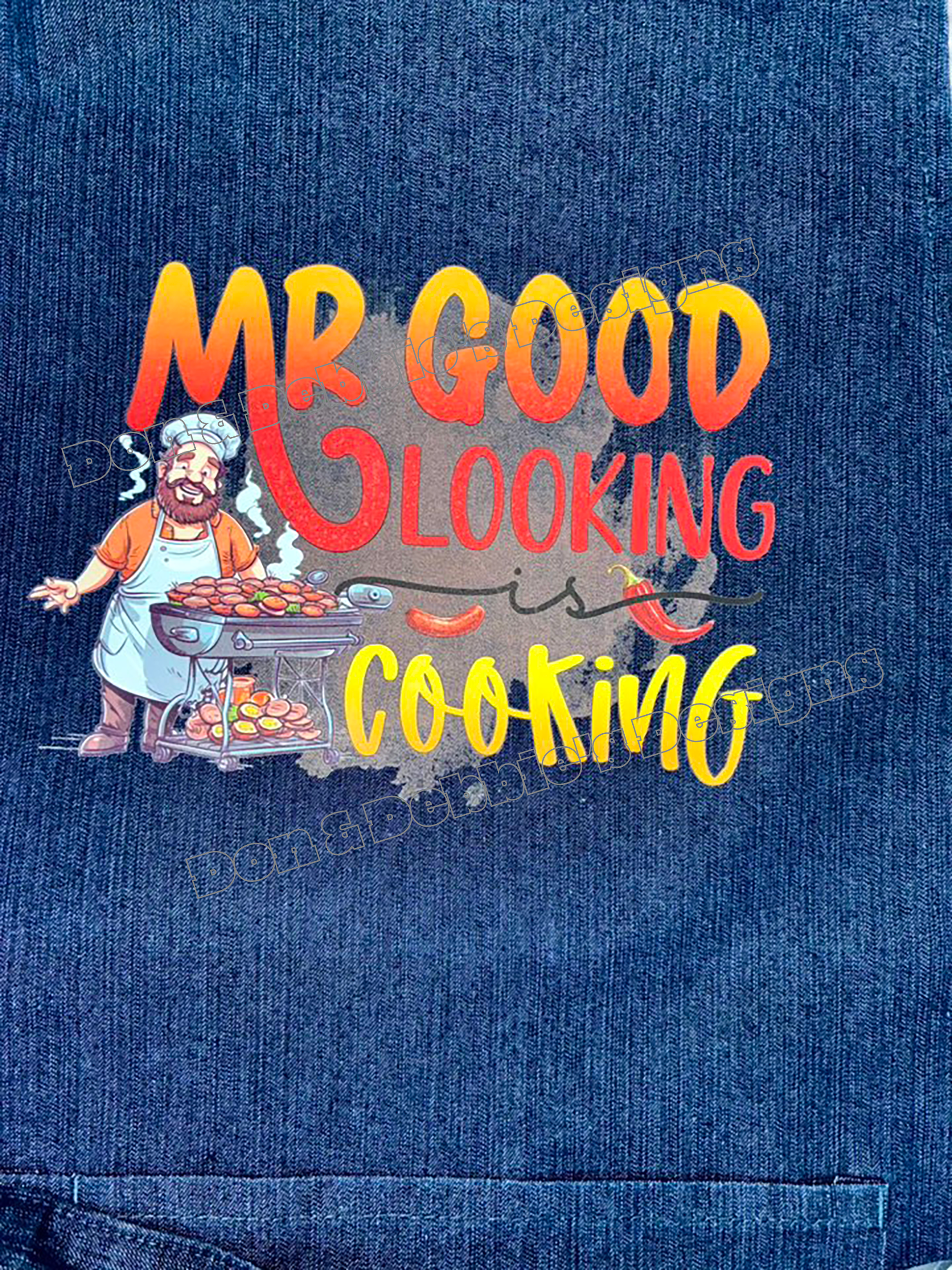 🔥 “Mr. Good Looking is Cooking” Apron