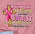 ✝️ Philippians 4:13 Breast Cancer Awareness T-Shirt 🎀