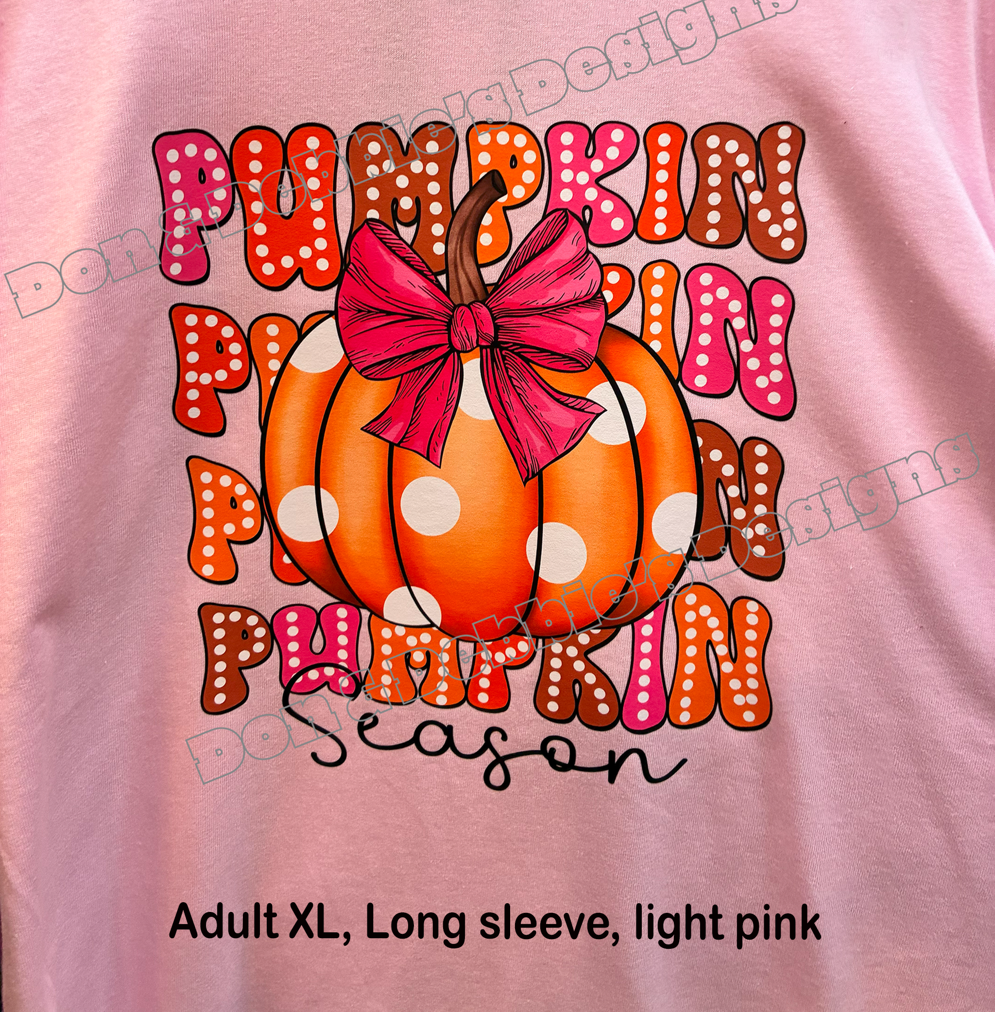 🎃 Pumpkin Season Tee  (SIZE XL, long sleeve)