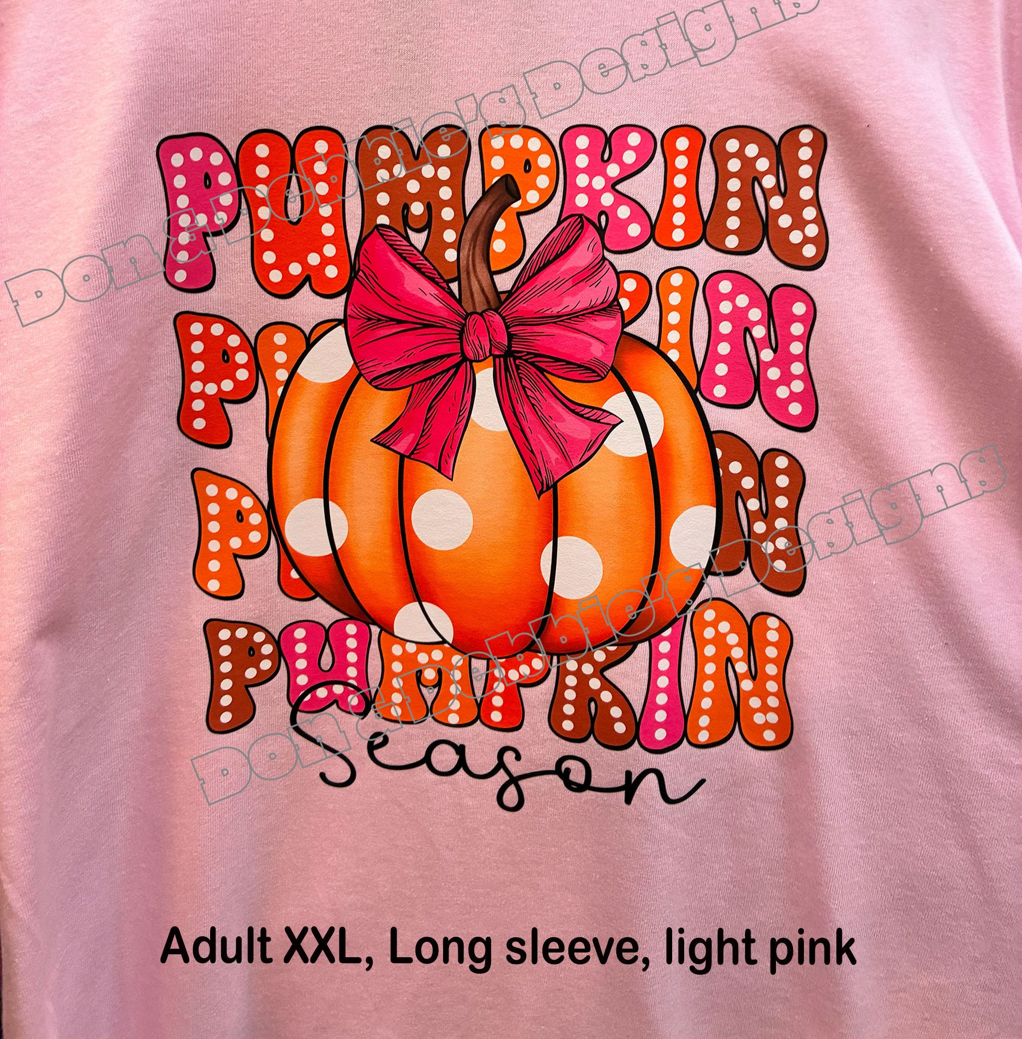 🎃 Pumpkin Season Tee (SIZE XXL, long sleeve)