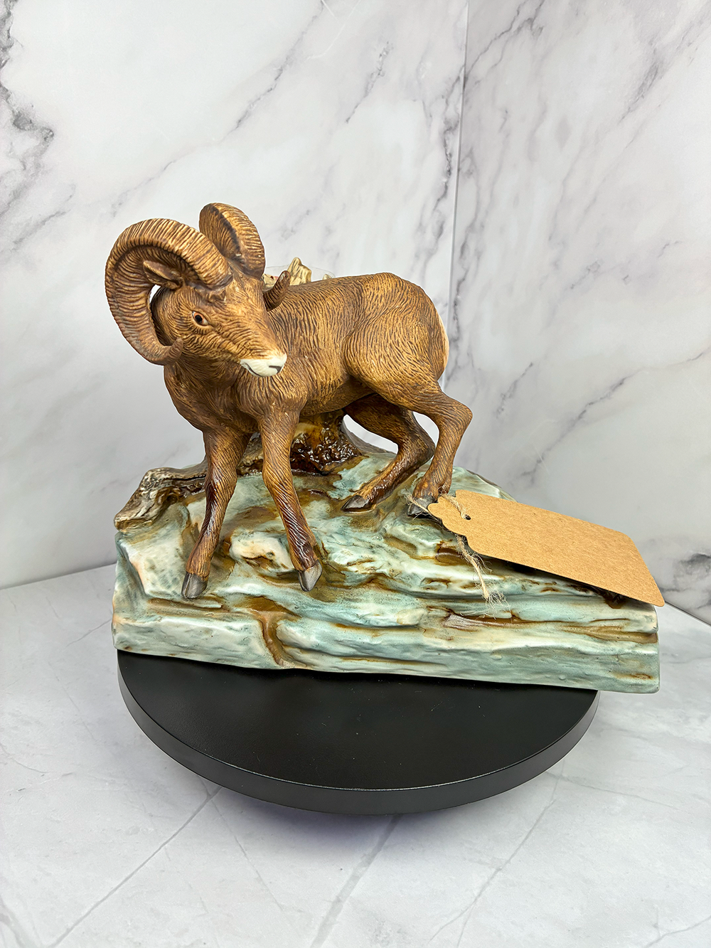 🖤 Rare Vintage 1977 James B. Beam Ram Decanter – Regal China 🖤