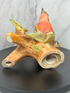 Vintage Eur "Robin" Bird Figurine – Hand Painted Ceramic, Made in Japan, 1970s
