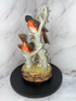 Vintage Robin Music Box Figurine – Hand Painted Ceramic, Made in Japan, 1970s